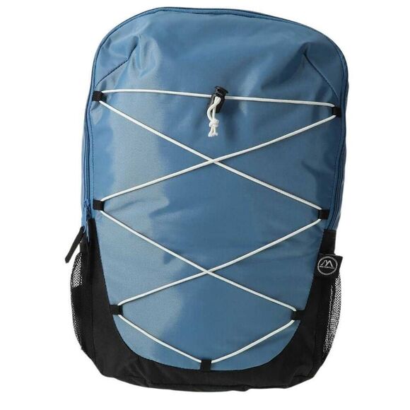 Ripcord Blue and Black 17 inch Backpack -N - Picture 1 of 3